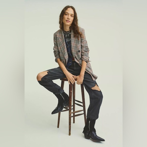 🆕 FREE PEOPLE | LAWLESS FRINGE WESTERN BOOT | BLACK | SIZE: 8 - Picture 11 of 13